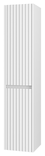 Шкаф-пенал Brevita Balaton BAL-05035-01-2Л 35х34х163 подвесной цвет белый