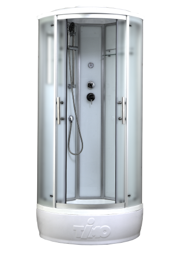 Душевая кабина Timo Standart T-6680SF 80х80 четверть круга с крышей ориентация универсальная