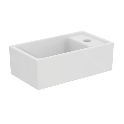 Раковина керамическая Ideal Standard E211201 37х21 подвесная цвет белый 1 отверстие под смеситель