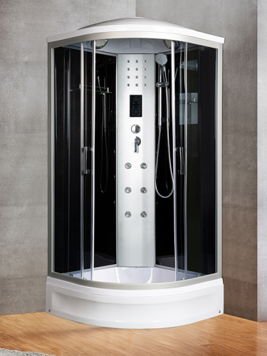 Душевая кабина River DUNAY 100/24 TH (10000001188) 100х100 четверть круга с крышей ориентация универсальная