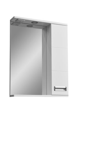 Зеркало-шкаф Stella Polar Фиора SP-00000209 55х14х70 подвесной цвет белый