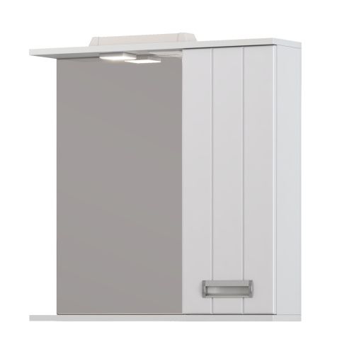 Зеркало в ванную Vigo Diana z.DIA.70.R.El 70х70 цвет белый