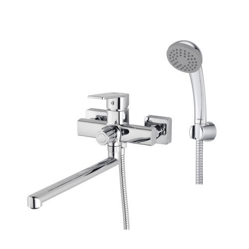 Смеситель для ванны Milardo Poli POLSB00M10 настенный хром