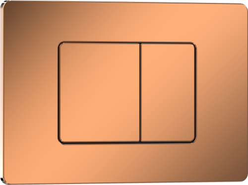 Клавиша смыва механическая Iberica Blanca INOX-C IB.B011.004.001 цвет желтый