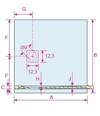 Душевой поддон Riho VELVET SOLE D006012105 100х100 искусственный камень белый - фото 2