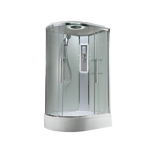 Душевая кабина AvaCan EM EM3912RLEDT 120х90 асимметричная с крышей ориентация правая