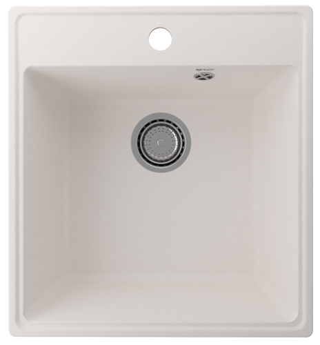 Кухонная мойка Ulgran Quartz Forte 460-01 46х50 цвет белый
