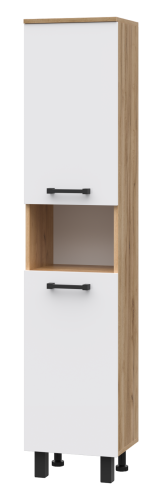 Шкаф-пенал Misty Крафт П-Кра-05035-01Пр 36х29х155 напольный