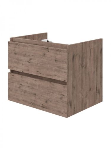 Тумба под раковину Teymi Laina T60812 60х46х50 подвесная цвет дуб темный