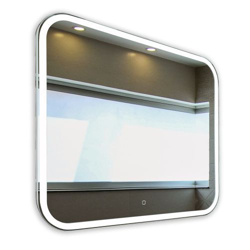 Зеркало в ванную Azario Стив ФР-00001304 100х80 цвет белый