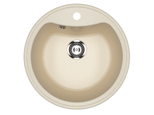 Кухонная мойка Ulgran Classic U-601-328 51х51 цвет бежевый