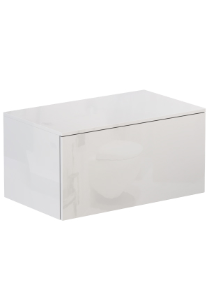 Тумба Velvex UNIT tpUNI.80.H40.Y.VY-223 80х48х40 подвесная цвет белый лед