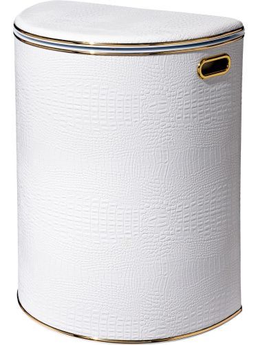 Корзина для белья Geralis Croco KWG-O