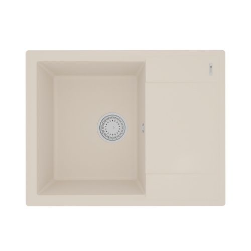 Кухонная мойка LeMark Imandra 640 9910024 64х50 цвет бежевый поверхность матовая