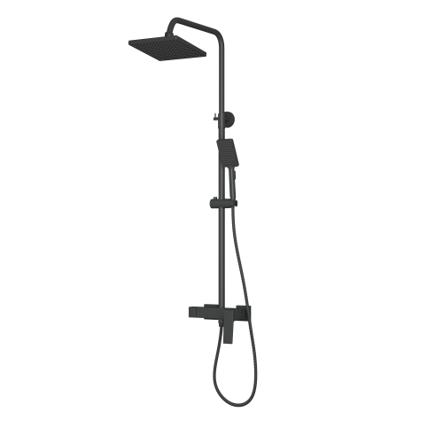 Душевая стойка Rush Thira TR3635-40Black настенная цвет черный