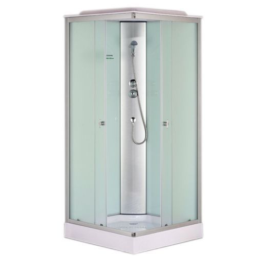 Душевая кабина Loranto CS-6491F(CS-8072), 90*90*215 90х90 квадратная с крышей ориентация универсальная