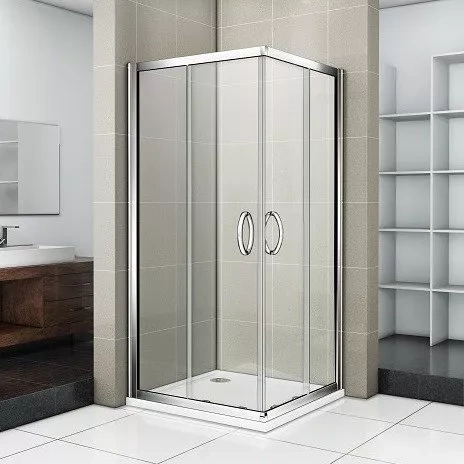 Душевой уголок Good Door INFINITY ИН00021 100х100 стекло матовое профиль хром без поддона - фото 3