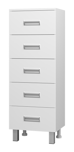 Комод Misty Селена П-Сел05040-015Я 40х34х97 напольный цвет белый
