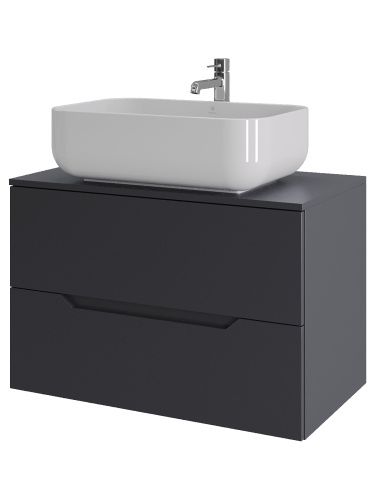 Тумба с раковиной Orange Line Li-80TugMDF+B03-600W 81х46х68