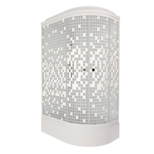 Душевая кабина Тритон Коралл Щ0000061819 120х80 четверть круга с крышей ориентация левая