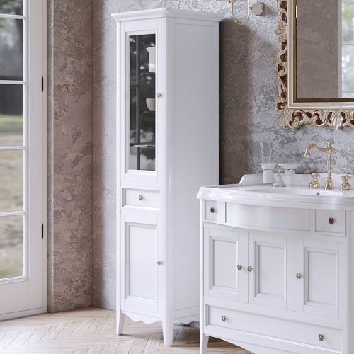 Шкаф-пенал TW collection VERONICA NUOVO VER3050S-B 50х40х172 цвет белый