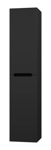 Шкаф-пенал Misty Роял П-Роя-02035-011П 35х34х165 подвесной цвет черный