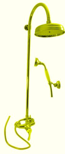 Смеситель для душа LABE L081.5/3Z настенный золото