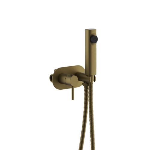 Гигиенический душ со смесителем Belz B807 B55807-5 брашированное золото