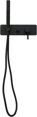Смеситель для ванны с душем Allen Brau Priority 5.31009-31 встраиваемый в стену черный