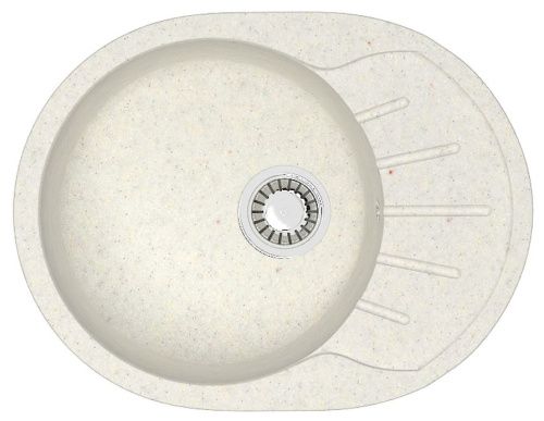 Кухонная мойка Azario Light CS00079921 58х44 цвет светло-серый