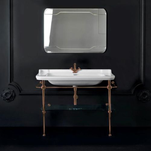 Консоль под раковину Kerasan Waldorf 9203K3br 120х42х82 напольная цвет бронза