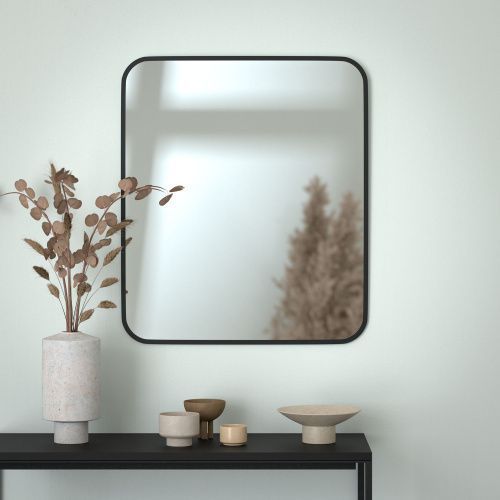 Зеркало в ванную Evoform Colora BY 0436 60х70 цвет черный