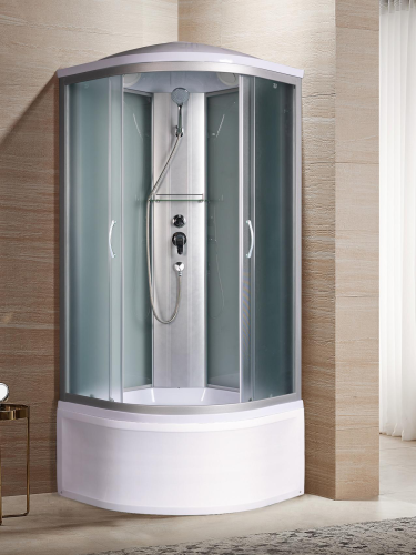 Душевая кабина River NARA XL 100/44 MT -10000006212 100х100 четверть круга с крышей ориентация универсальная