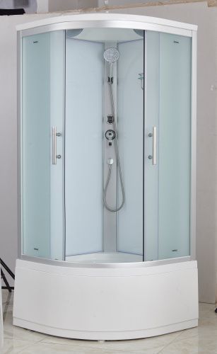 Душевая кабина Timo Imwei XDM-90FH 90х90 четверть круга с крышей ориентация универсальная