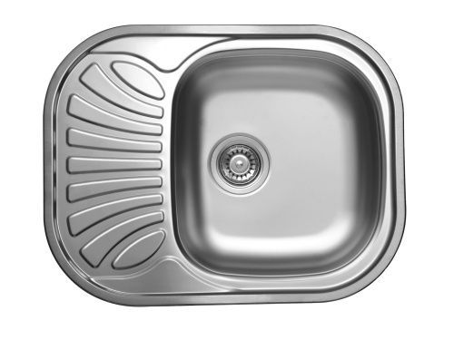 Кухонная мойка Ukinox Галант GAP620.480 -GT8K 1R 48х62 цвет хром поверхность полированная