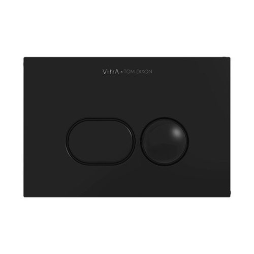 Клавиша смыва механическая Vitra Liquid 740-2101 цвет черный глянцевый