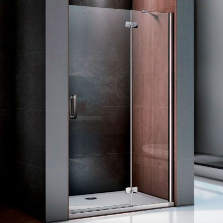 Душевая перегородка Good Door SATURN СА00010 140х185 стекло прозрачное профиль хром глянцевый - фото 3