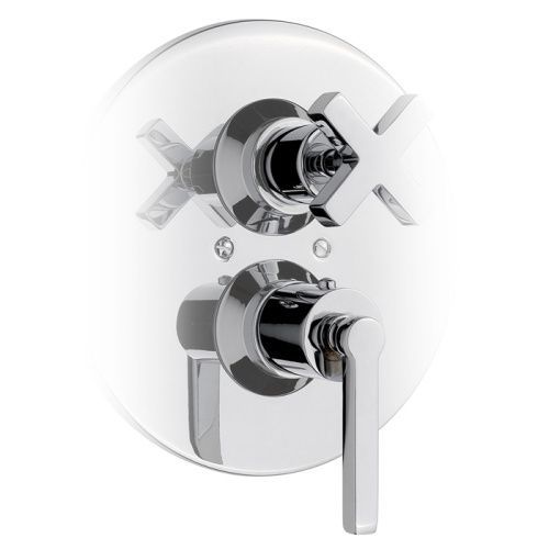 Смеситель для душа Nicolazzi Termostatico 4909CR27 встраиваемый в стену хром (внешняя часть) с термостатом
