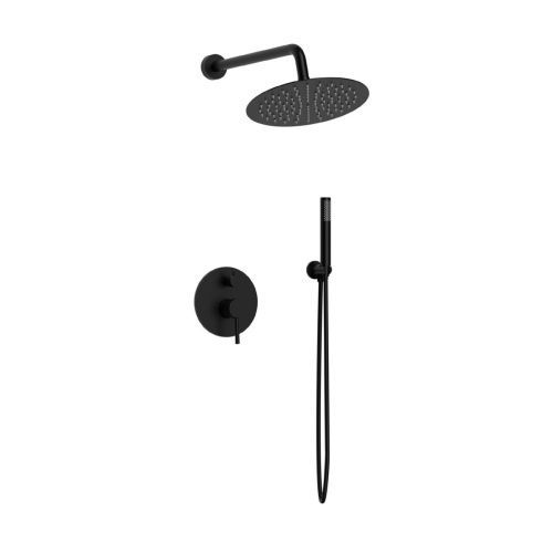 Душевая система Raiber RPB-005 встраиваемая в стену цвет черный