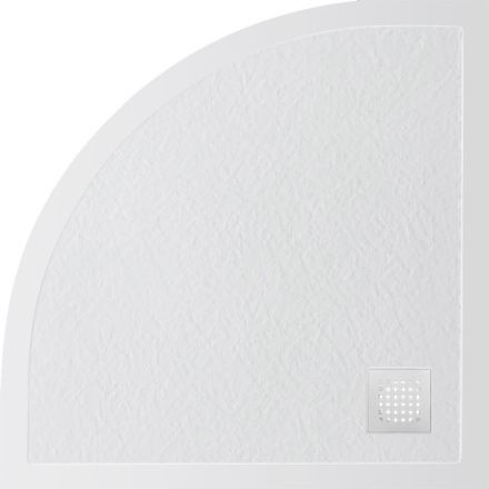 Душевой поддон BelBagno UNO TRAY-MR-UNO-R-80-550-35-W-BO 80х80 искусственный мрамор белый