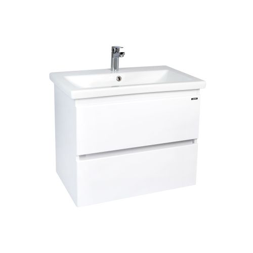 Тумба под раковину Viant Мальта VMAL80COBEL-T2YP 76х43х56 подвесная цвет белый