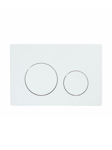 Клавиша смыва механическая Agger APB0188 цвет белый глянцевый