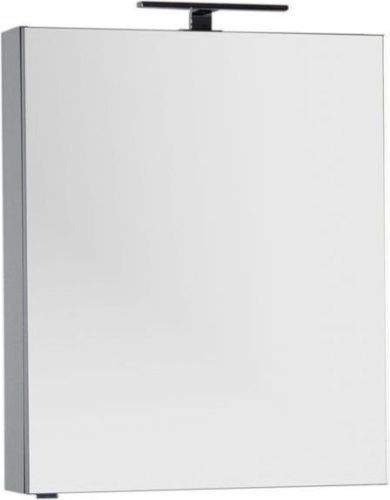 Зеркало-шкаф Aquanet Алвита 00183990 70х17х85 подвесной цвет серый