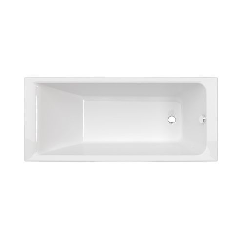 Ванна акриловая 1ACReal Тори Щ0000042931 160х70 пристенная прямоугольная без ножек и каркаса