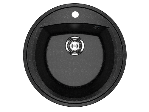 Кухонная мойка Ulgran Classic U-603-308 52х52 цвет черный