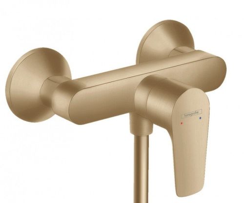 Смеситель Hansgrohe 71760140 настенный бронза