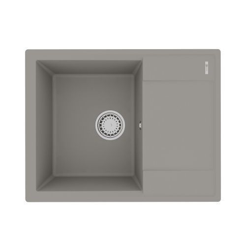 Кухонная мойка LeMark Imandra 640 9910021 64х50 цвет серый поверхность матовая