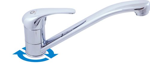 Смеситель для кухни RavSlezak SAZAVA SA505.5 на мойку хром