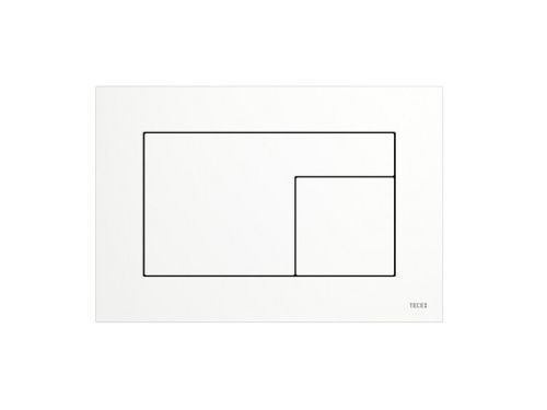 Клавиша смыва механическая Tece TECEvelvet 9240735 цвет белый