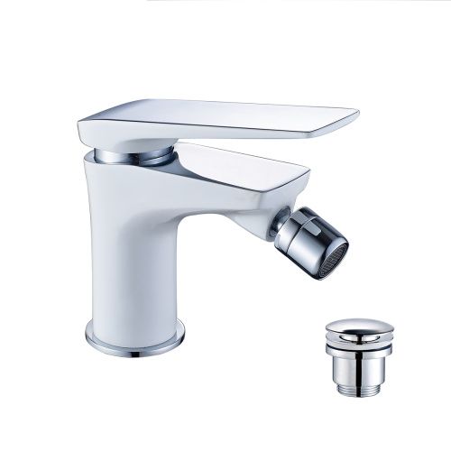 Смеситель LeMark Allegro LM5908CW на биде белый/хром